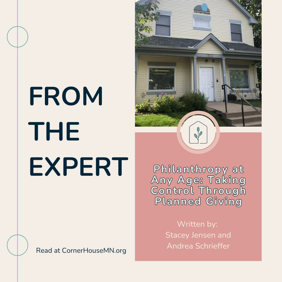 Philanthropy at Any Age: Taking Control Through Planned Giving