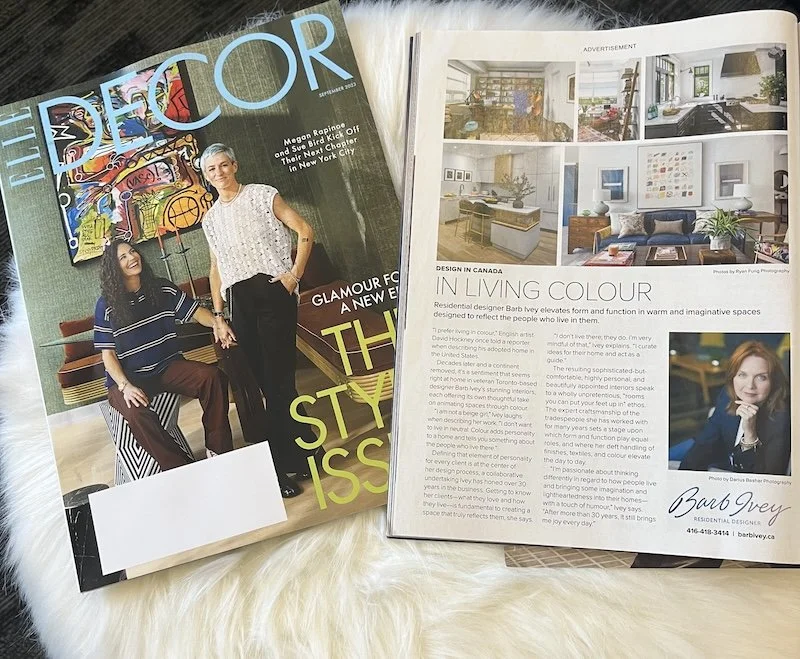As Seen in Elle Decor Magazine 
