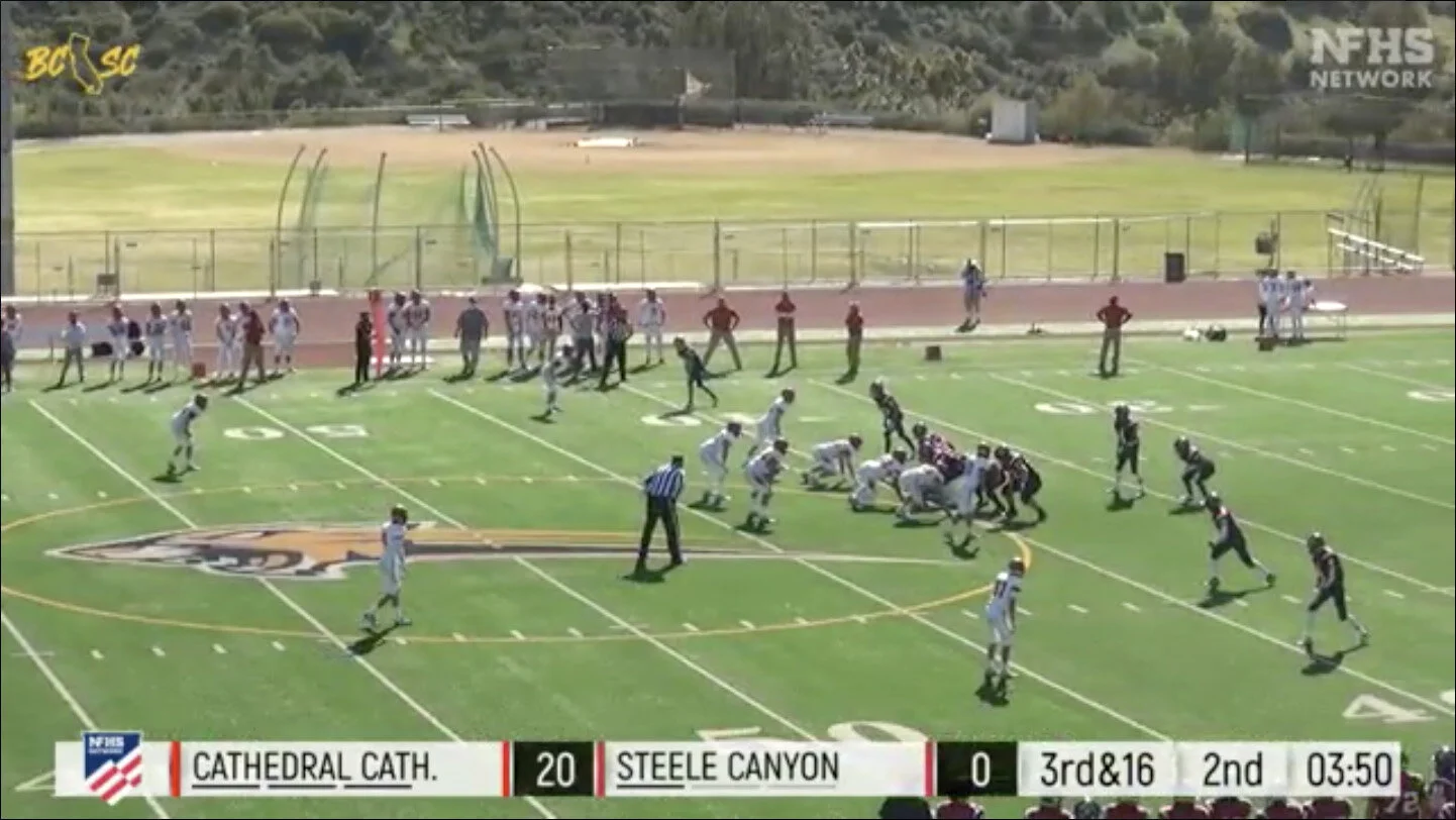 2021 CIF-SDS Spring JV Football | Cathedral Catholic vs. Steele Canyon
