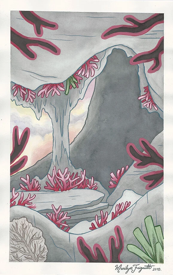 Cuphead High Seas Hi-Jinxs - Background Painting