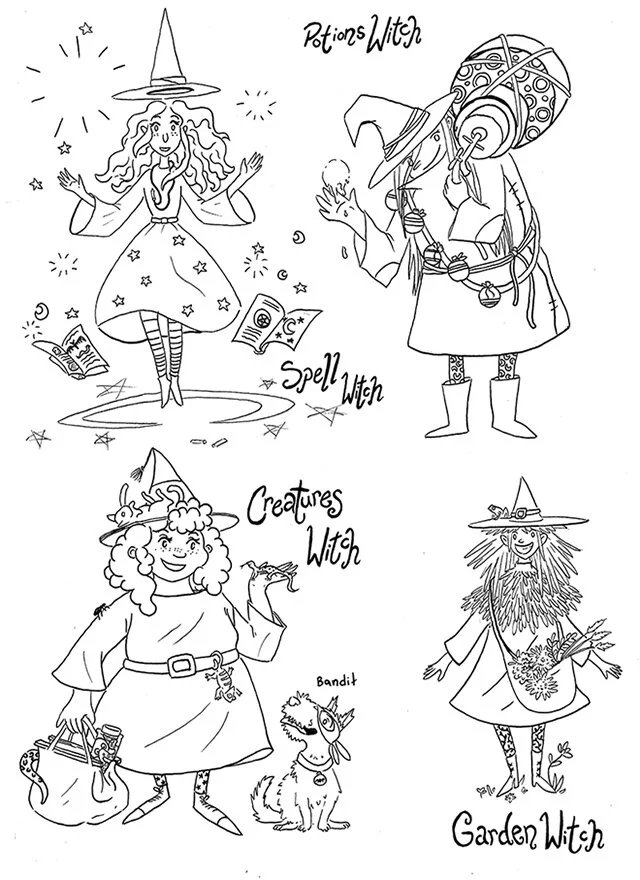 Witches - Design Concepts
