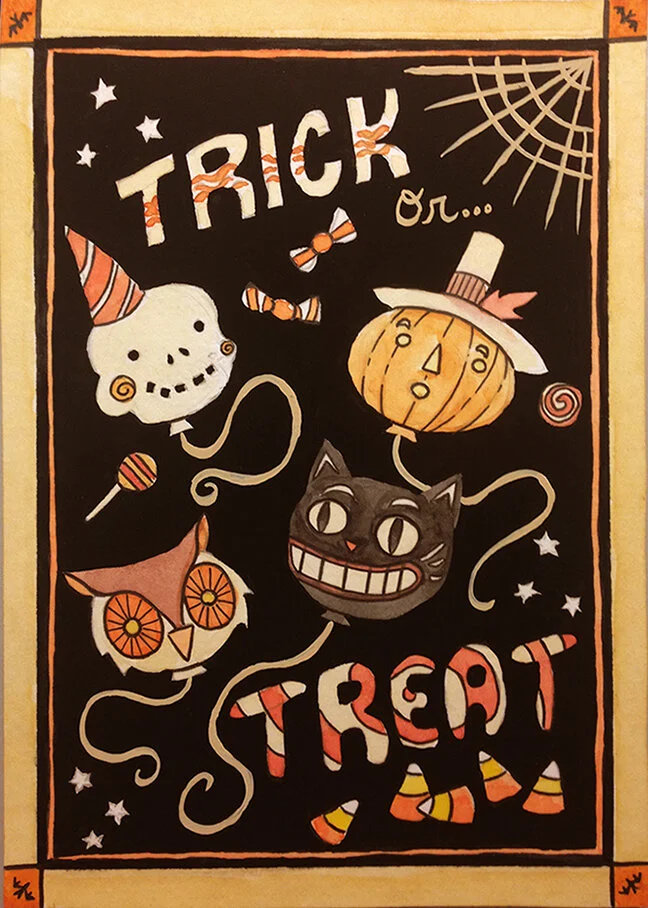 "Inktober Themed Artwork"