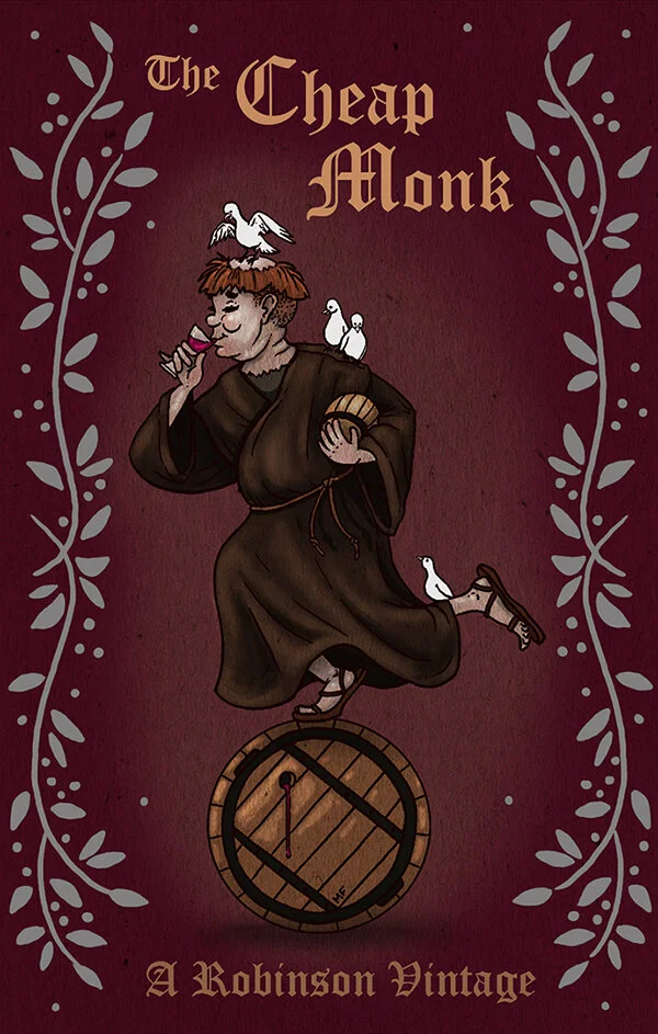 The Cheap Monk - Wine Label