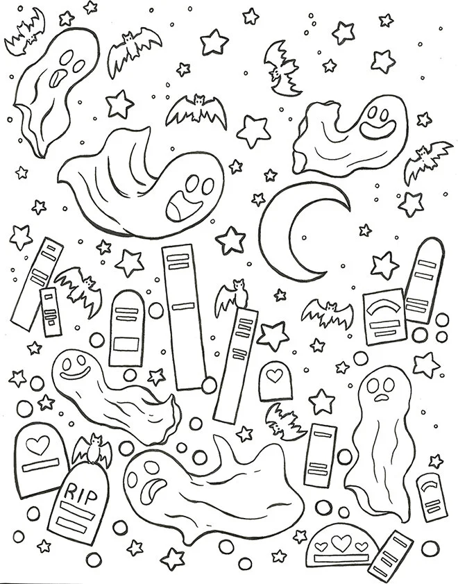 Midnight - Pen &amp; Ink Sketch