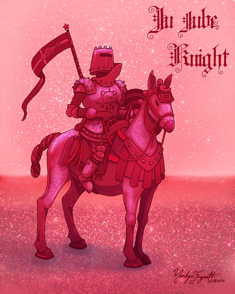 Ju Jube Knight - Facebook Group, Character Design Challenge, "Sugar"