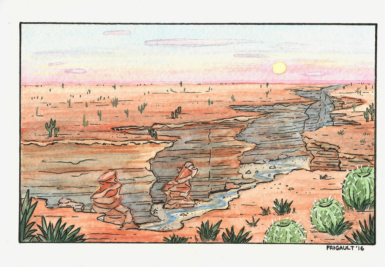 Into the Desert - The Grand Canyon