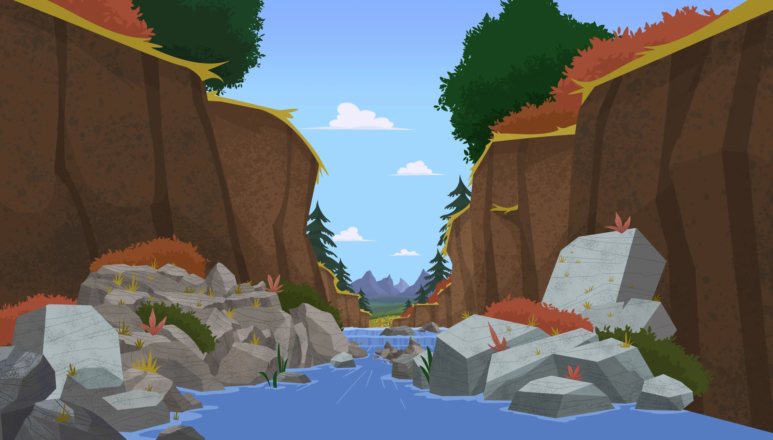 "River Below" - Nature Cat Show