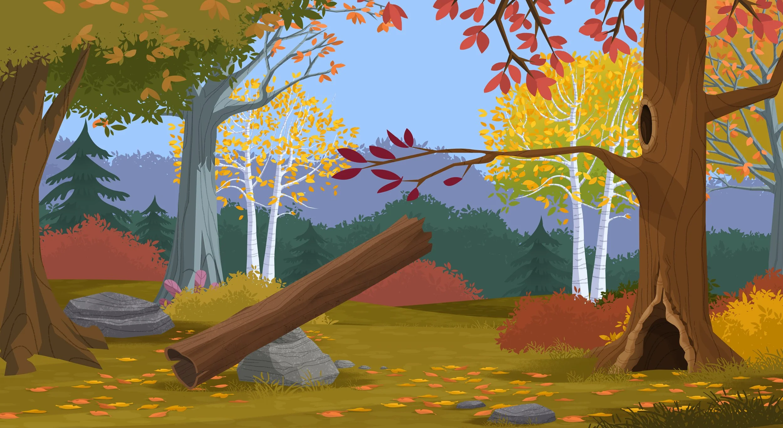 "Fallen Log" - Nature Cat Show