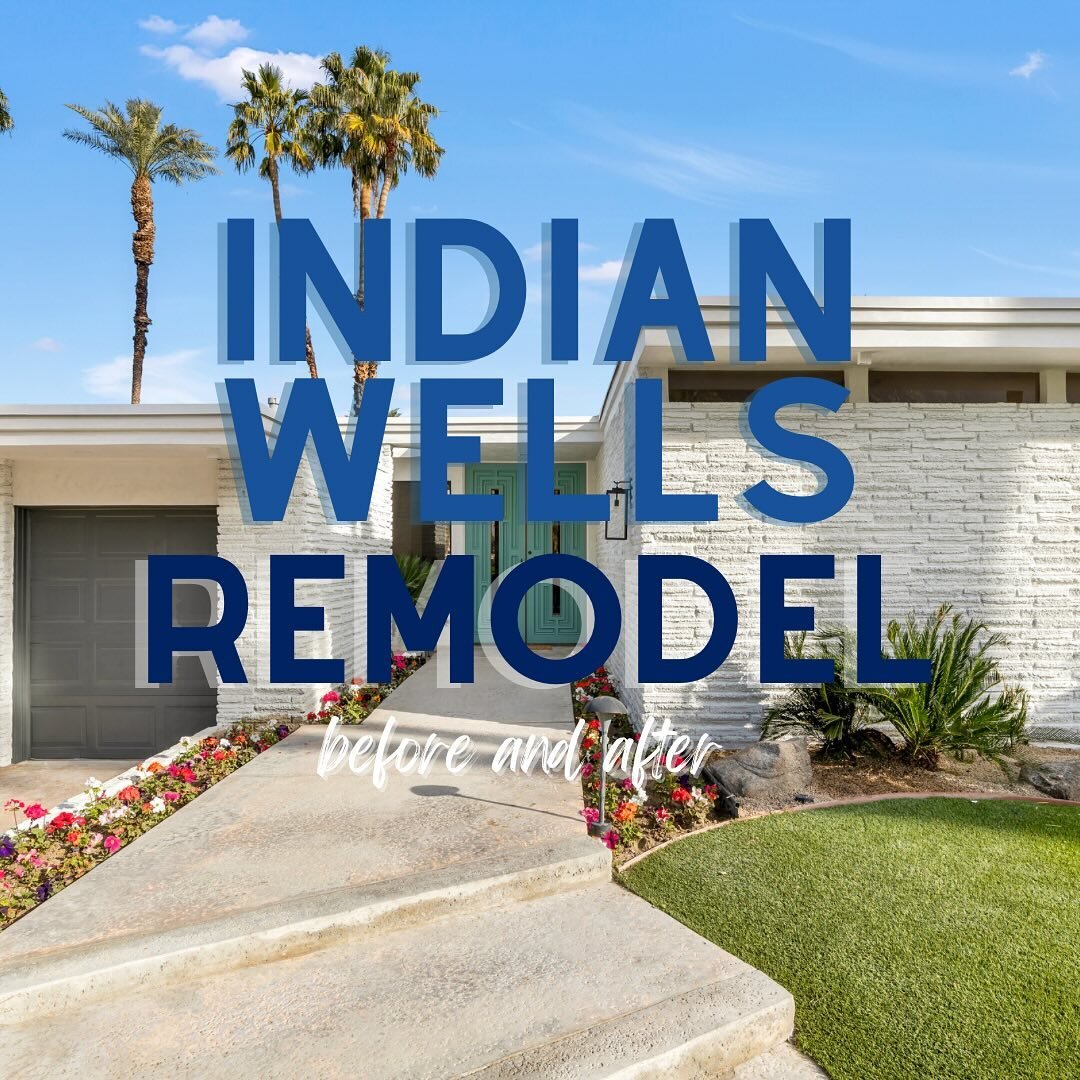 Check out this Indian Wells, CA remodel! Which room is your favorite? Home is available now, contact @caseykirklandrealestate for more information!