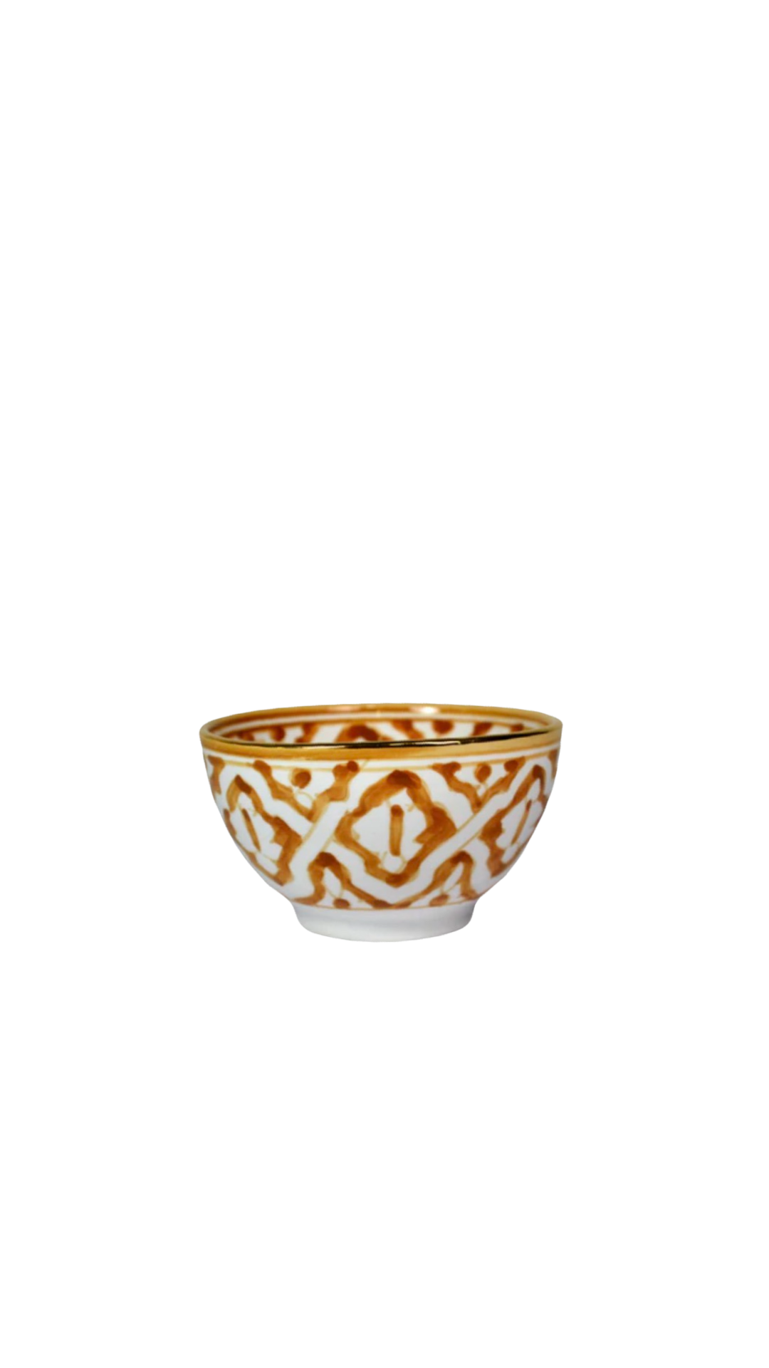 BOWL REDONDO CHICO SUNFLOWER PAJA Y ORO | D 12cm x H 7cm