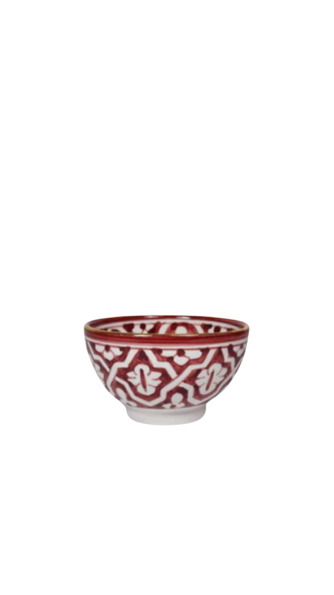 BOWL REDONDO CHICO FASSIA  BEJENRENA Y ORO | D 12cm x H 7cm