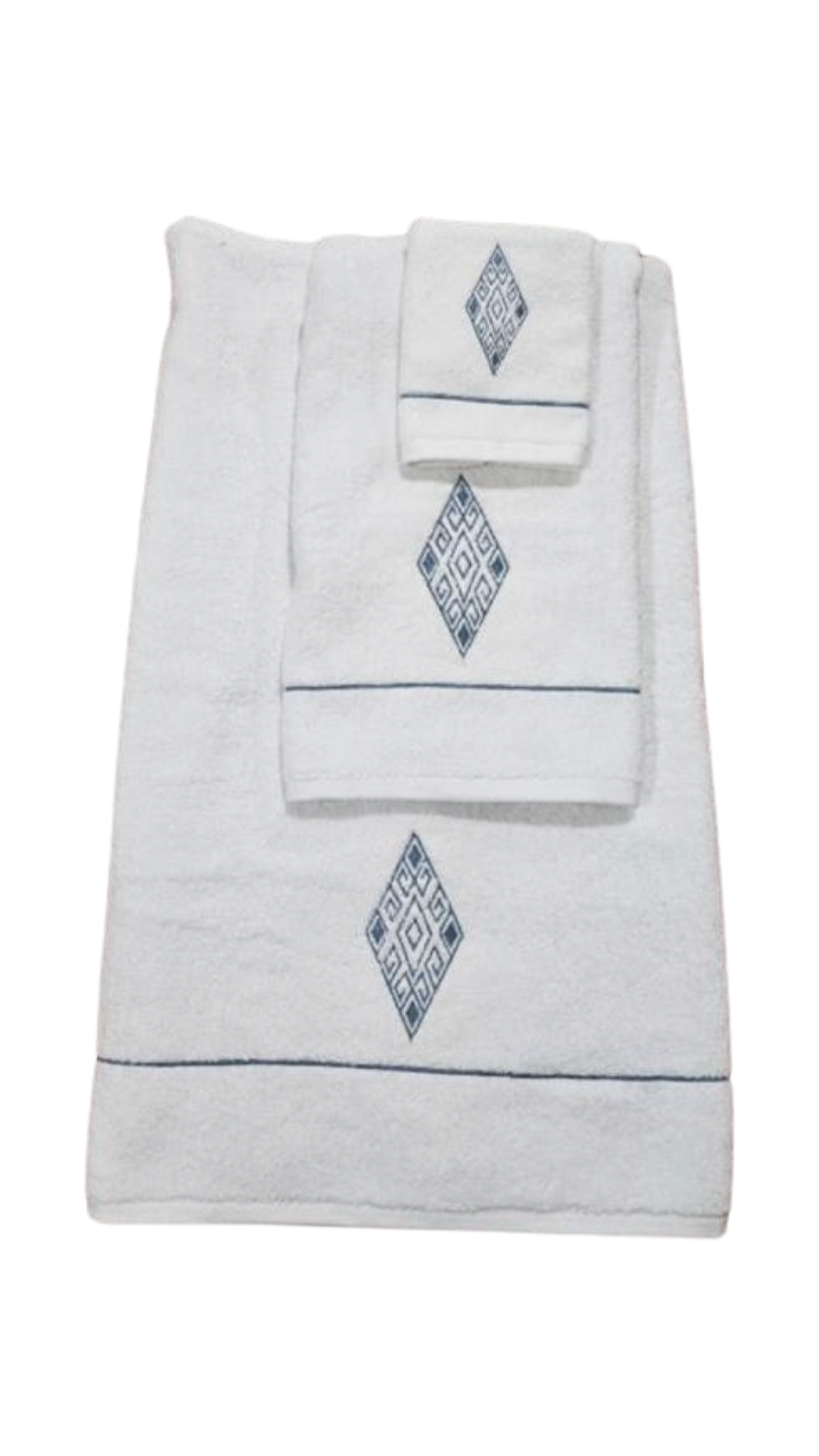 TOALLA DE BAÑO BLANCA COLECCIÓN PAKAL | 150cm x 100cm