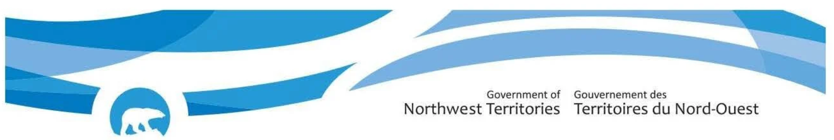 Government of Northwest Territories — Gouvernement des Territoires du Nord-Ouest