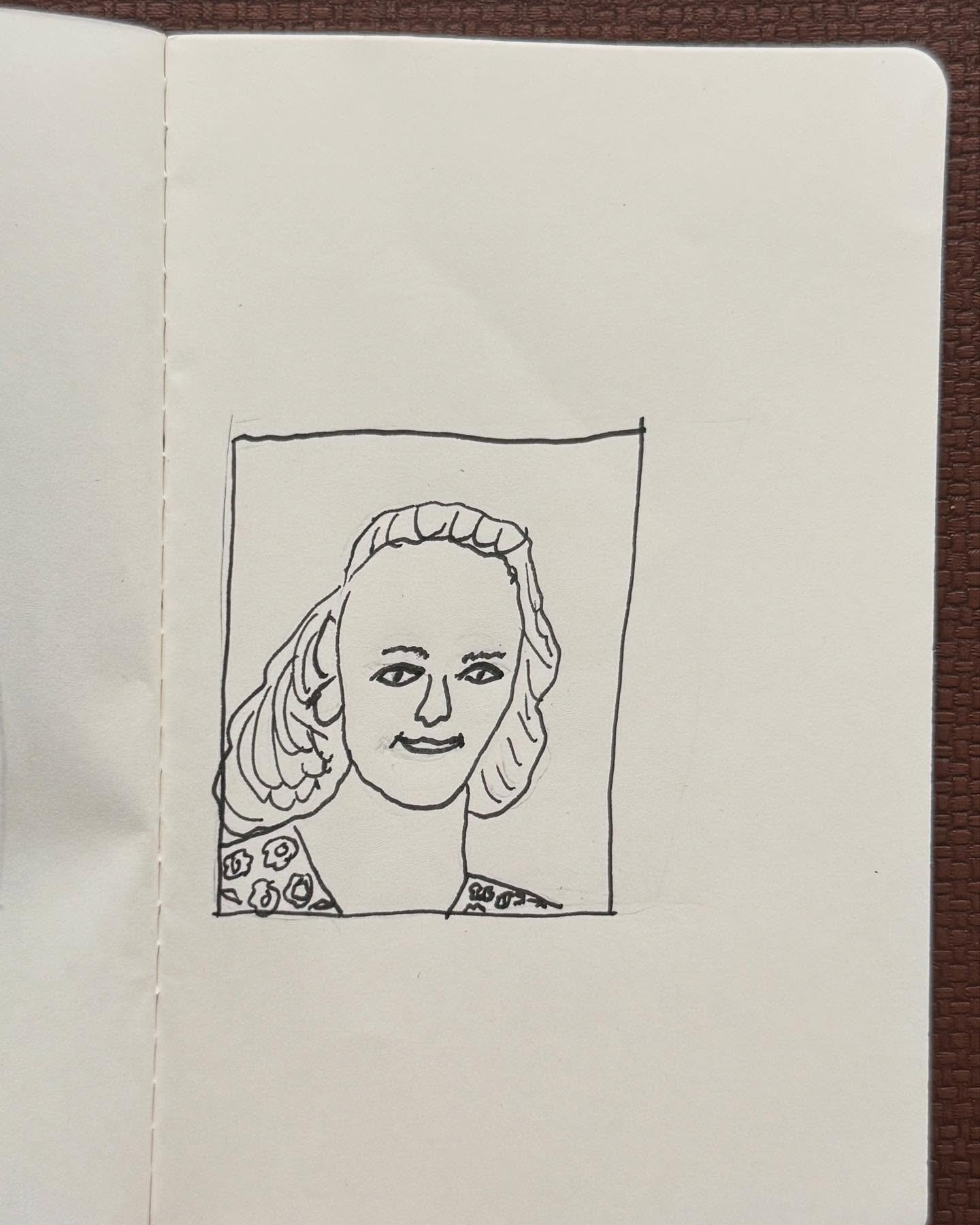 Days 96 of my 100 day project. #dothe100dayproject #100daysoffaces #100dayproject2025