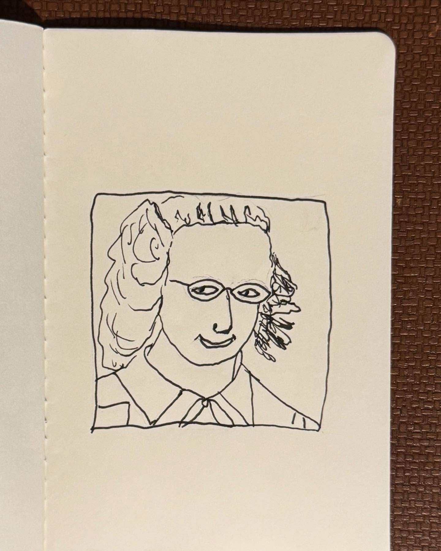 Days 98 of my 100 day project. #dothe100dayproject #100daysoffaces #100dayproject2025