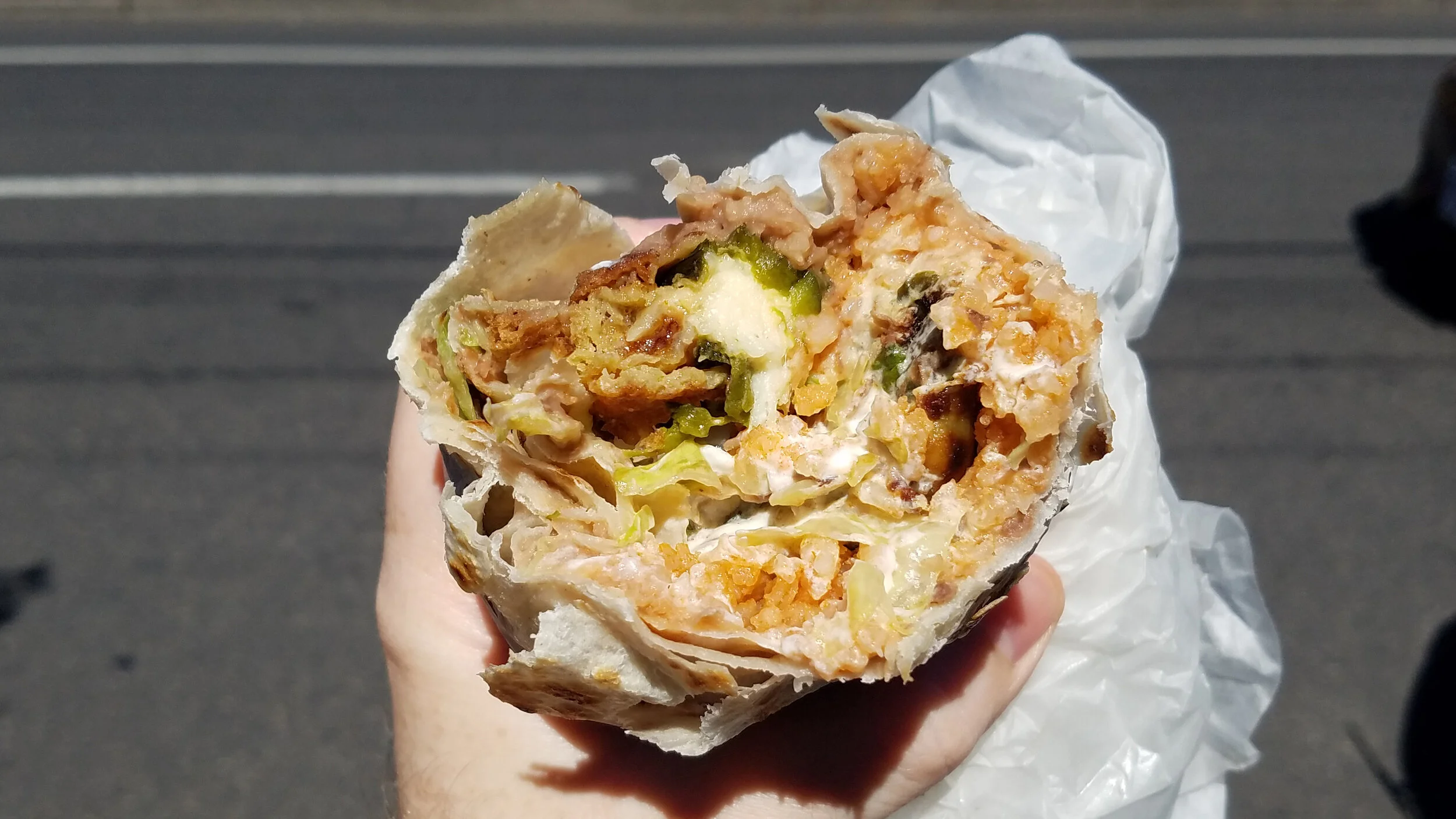 Chile Relleno Burrito - El Brasero — SandwichPDX