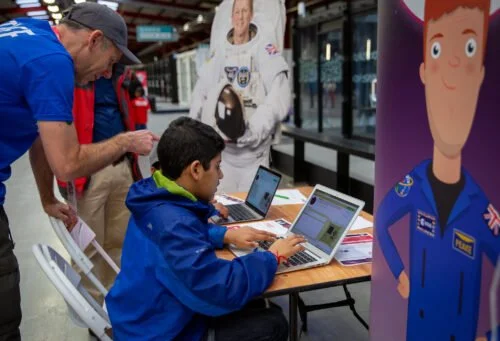 Kids Send Code to Space with Mission Zero