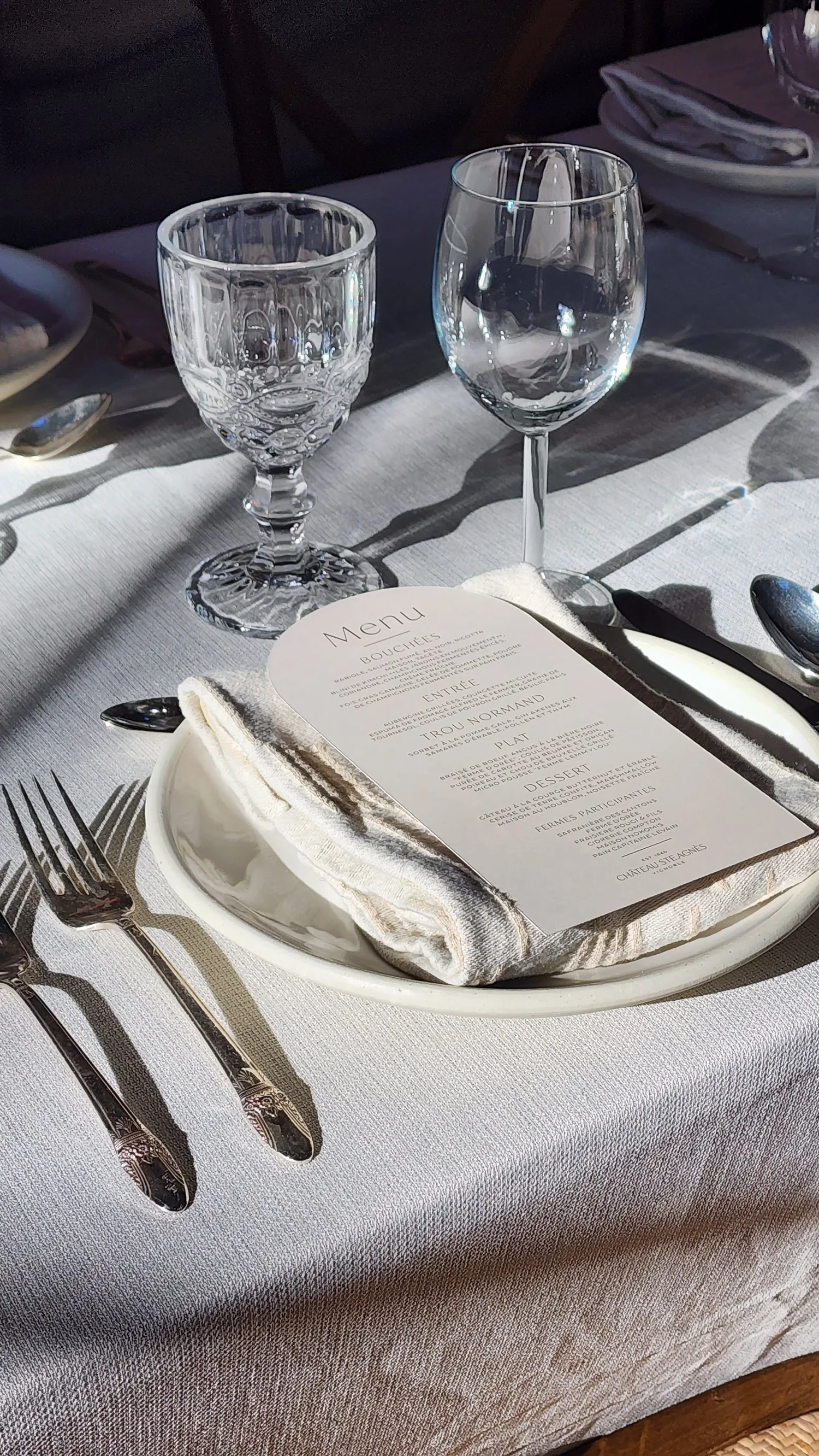 Cheffe Privée — Farm's table
