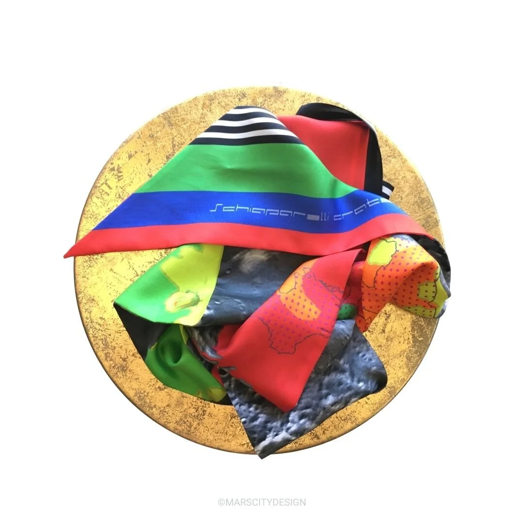 Martian Silk Scarf