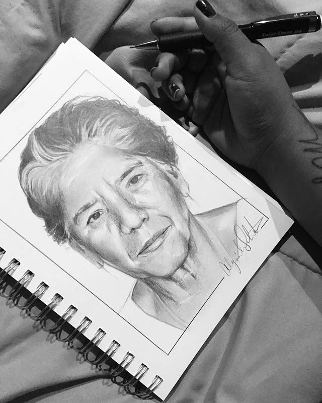 5x7 pencil portrait/ Loveee how this one turned out 😍 one commission down a couple more to go ✍🏽 if interested DM me. .
.
.
.
.
.
.
.
.
#salvatierraart #art #artist #artwork #artistsoninstagram #art_perspective #artsy #art_spotlight #arte #artdirec
