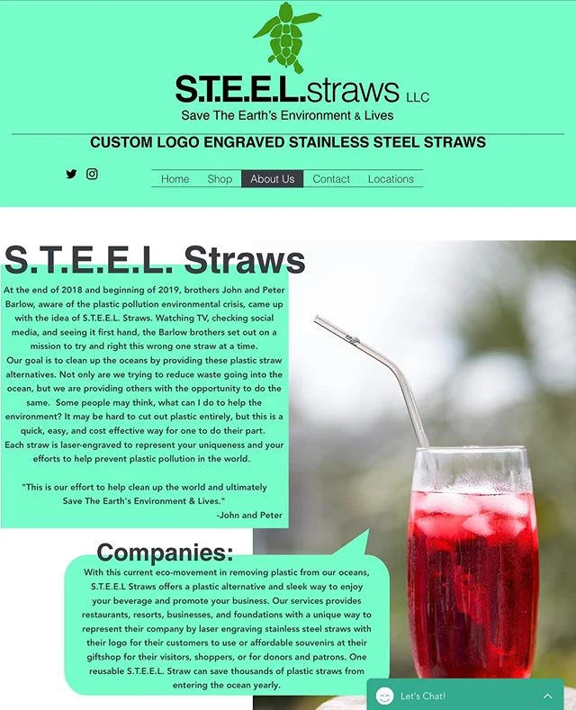 Here&rsquo;s a little more about us! Be sure to check out our website for more information. Link in bio!

#outerbanks #obx #obxlife #outerbanksnc #ocean #oceans #oceanconservation #plasticfree #seaturtles #ecofriendly #savetheocean #metalstraw #zerow