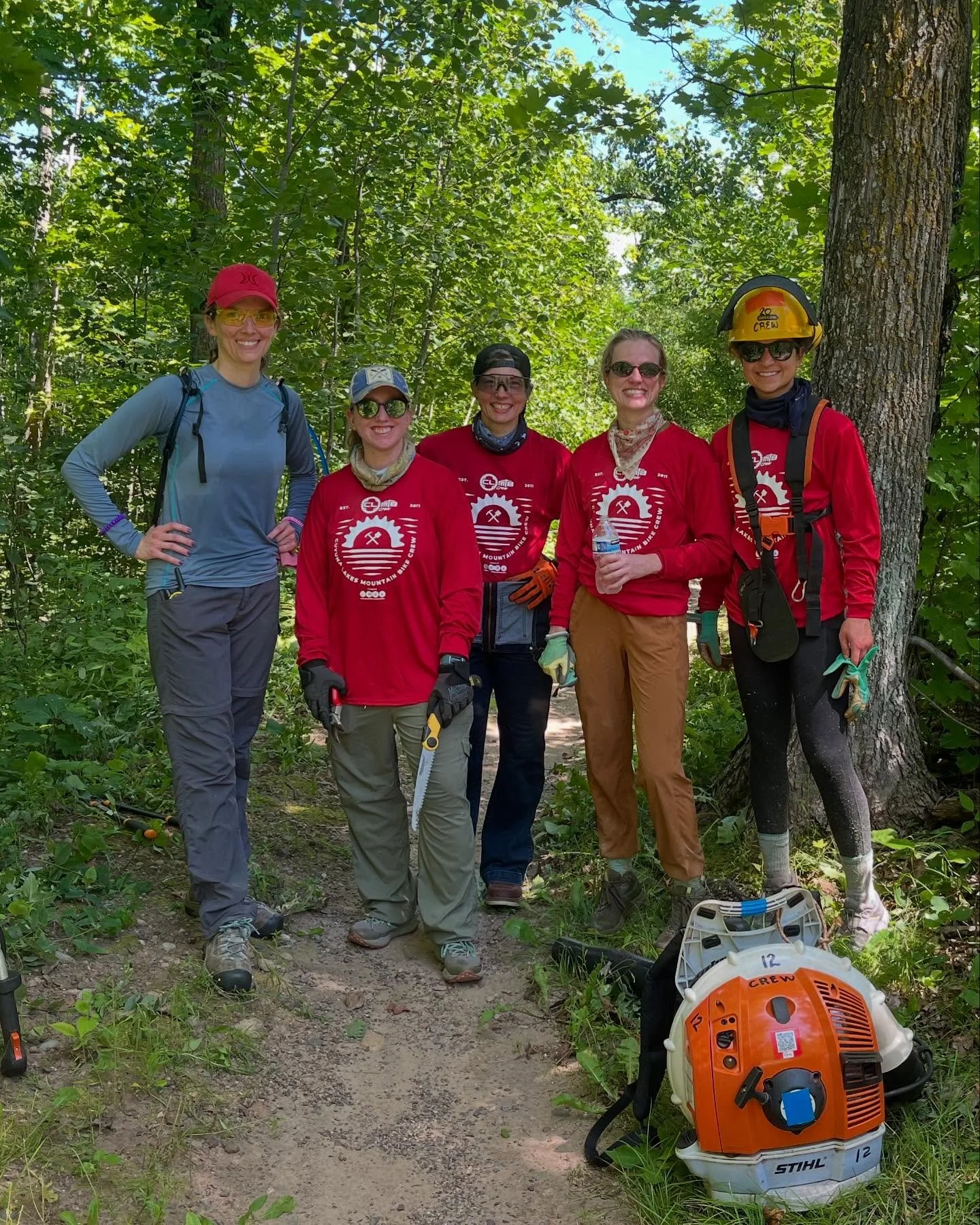 Unruly Women Crew Trail Work Day - Fall