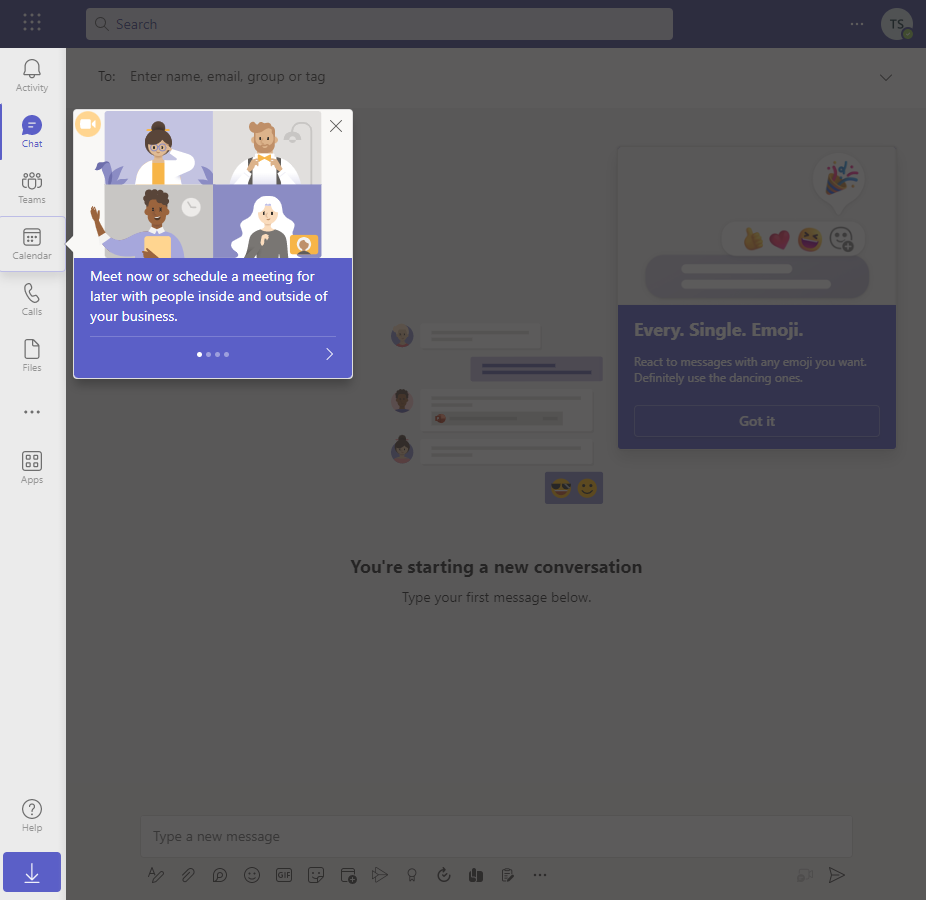 microsoft teams take tour