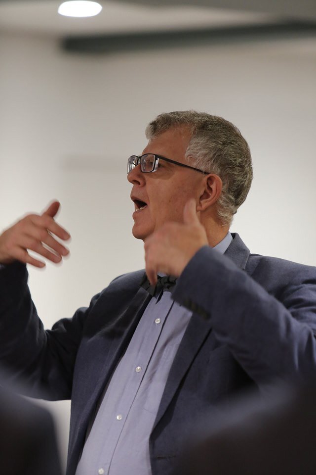 Library concert with AGS music groups, 2019.