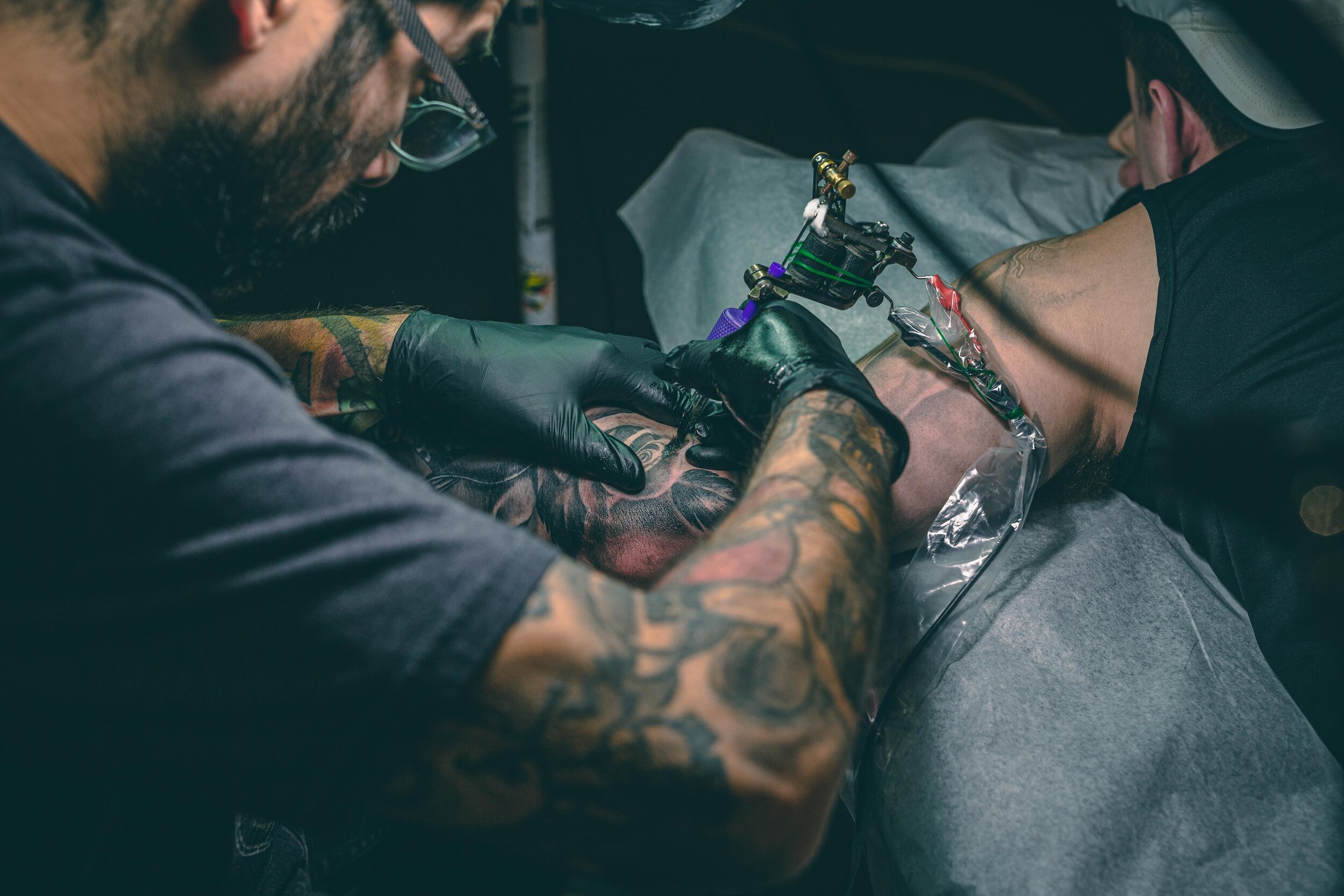 The first week in the new studio.