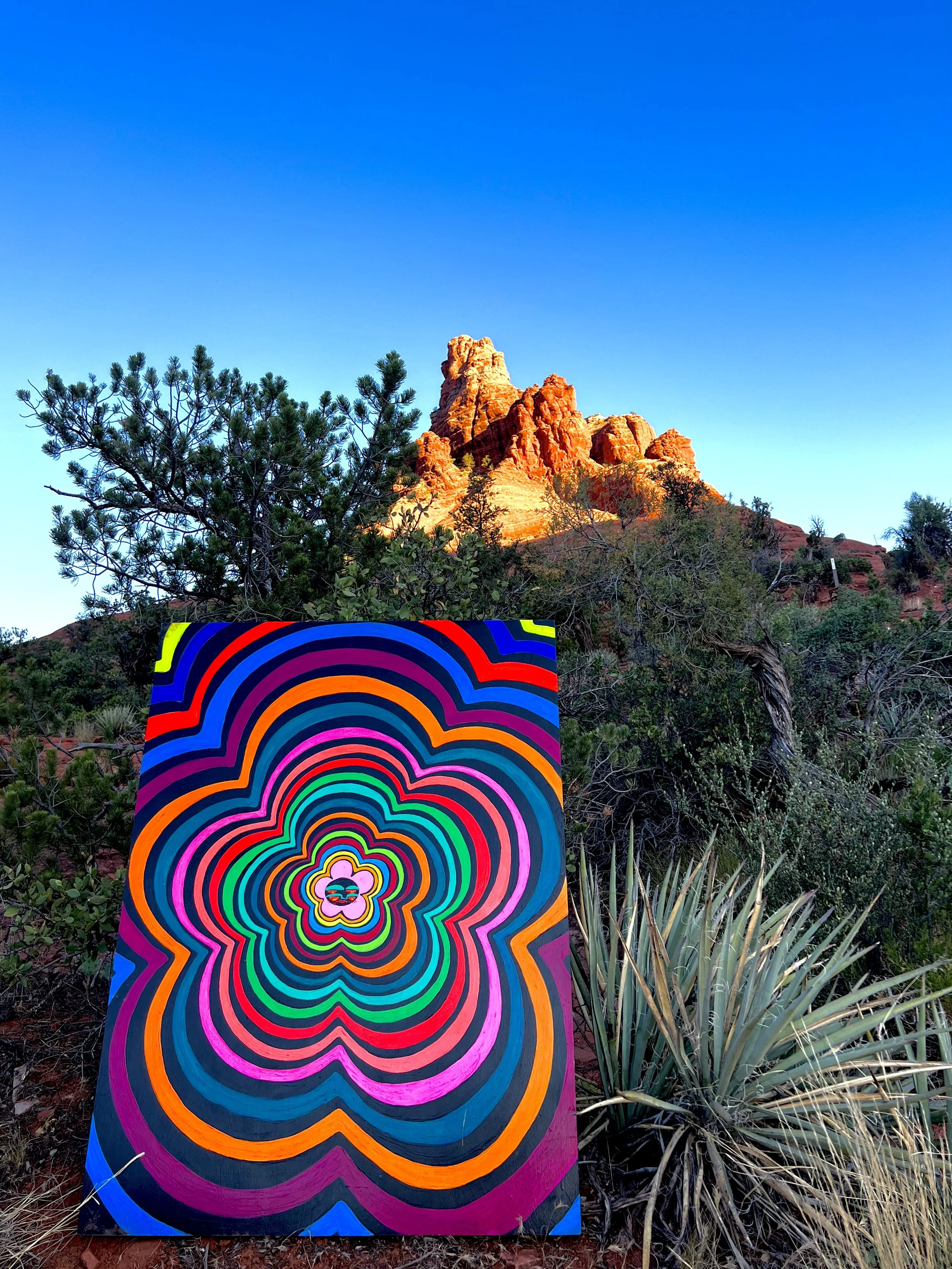 VIBE CHECK original painting