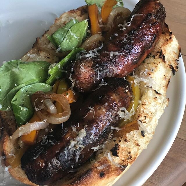 Our sweet and hot Italian sausages taste delicious on the grill! They make a perfect addition to any backyard barbecue! 
#sugarhillfarmny #pasturepork #pineplains