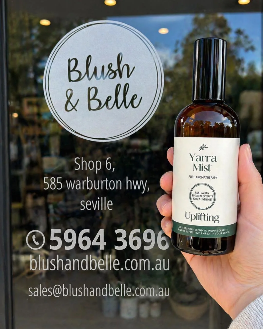 A fresh batch of Spritz and products dropped off to the amazing gift shop Blush &amp; Belle in Seville - they are full of gifts ready for Mother&rsquo;s Day. 
Scentsational Flowers sent through this photo of one of their gift boxes delivered today wi
