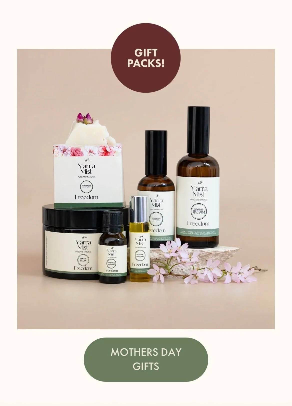 💕Order now for Mother's Day delivery or pick up at my studio💕
A beautiful way to say thank you:
For everything she's done...
For every little moment...
For Mum 💖
Don't leave it too late - secure your order now 👉www.yarramist.com.au
#aromatherpygi