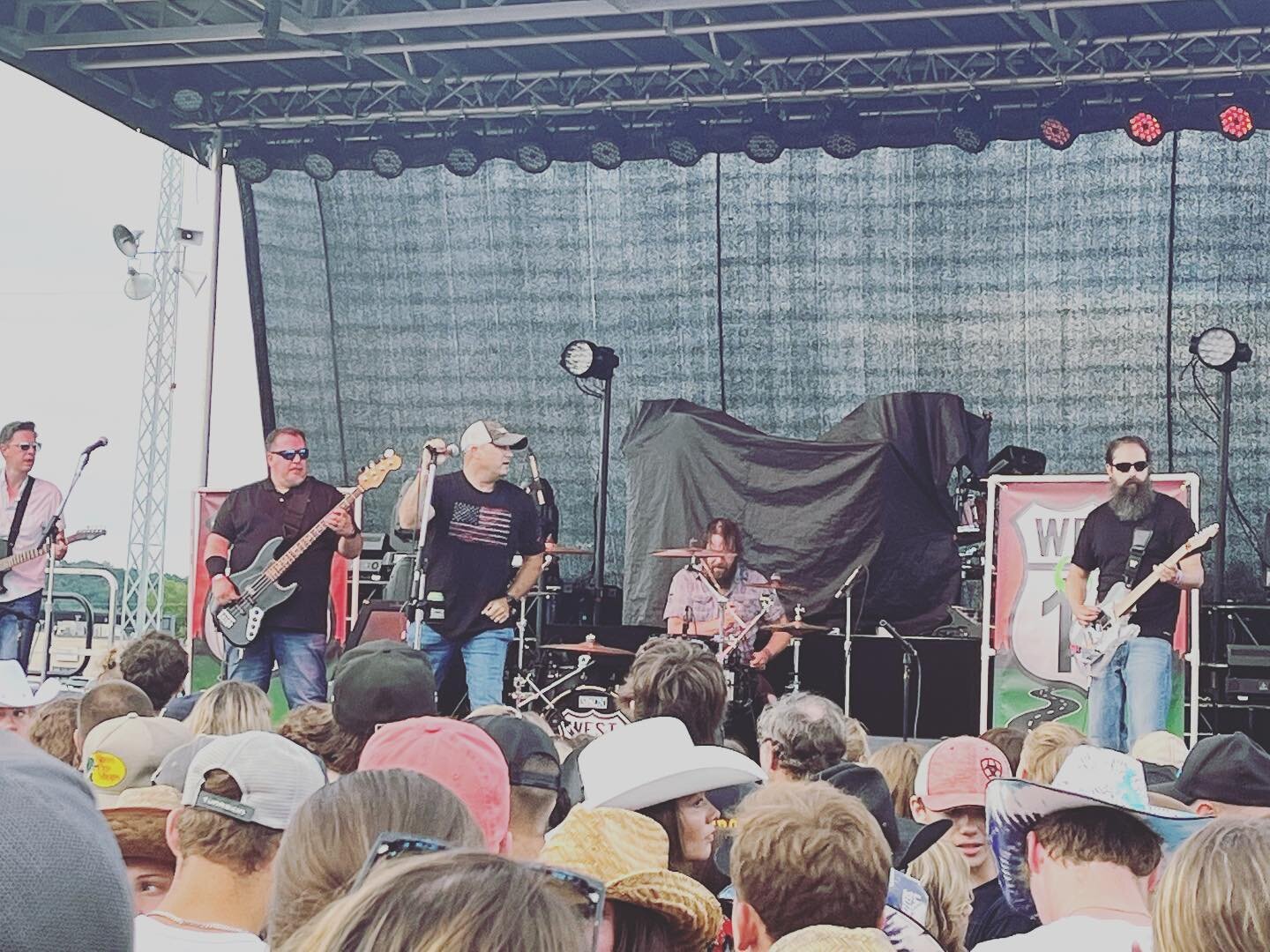 Wow! What an amazing night at the Sauk County Fair!! Thank you so much to @dylanscottcountry for letting us share the stage with him and also thanks to @saukfair for having us back again this year! An even bigger thanks to everyone out there that cam