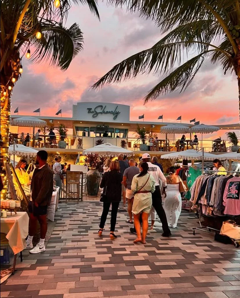 The perfect night out awaits! Join us next Thursday, January 29th at @theshorely_ftl for Ladies Night Market 6:30 - 9:30 PM for curated line up of makers, free drinks for the ladies, the perfect  sunset and always beachside vibes.