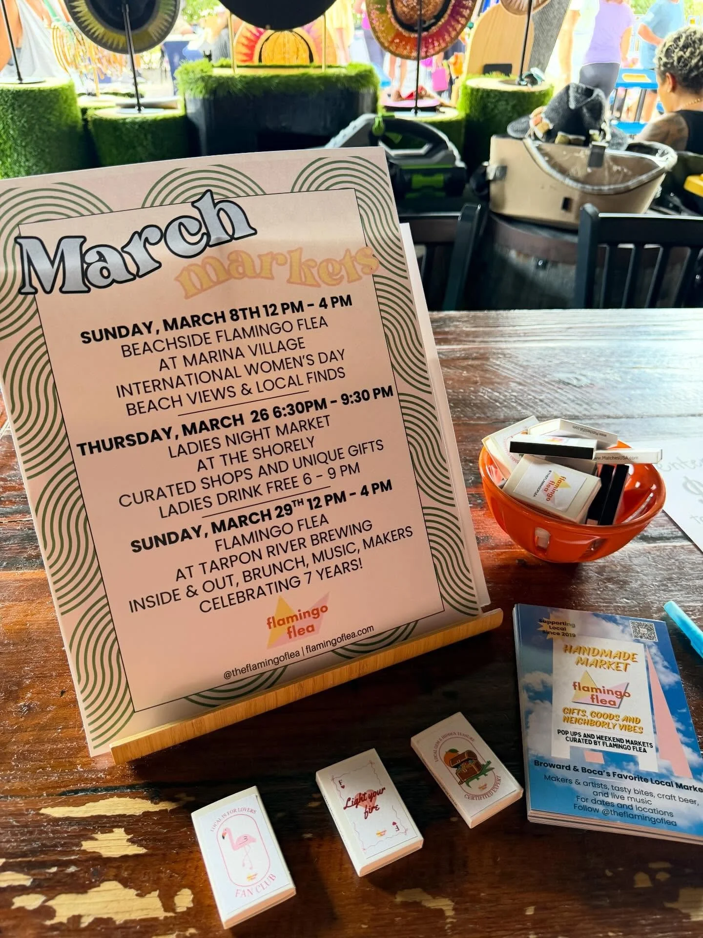 Spring time feels 💐💚☀️

SUNDAY, MARCH 8TH 12 PM - 4 PM
BEACHSIDE FLAMINGO FLEA
AT MARINA VILLAGE
INTERNATIONAL WOMEN&rsquo;S DAY BEACH VIEWS &amp; LOCAL FINDS
-
THURSDAY, MARCH 26 6:30PM - 9:30 PM
LADIES NIGHT MARKET
AT THE SHORELY
CURATED SHOPS AN