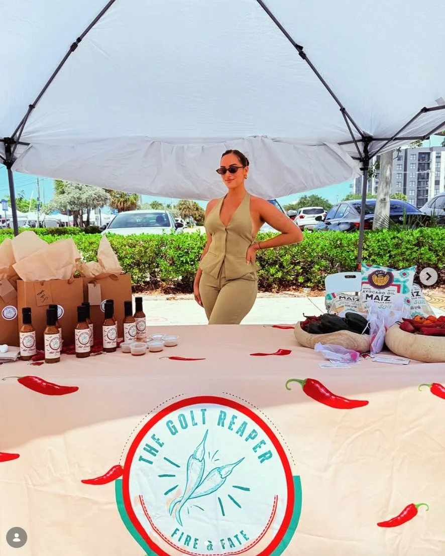 Spring is blooming with a fresh batch of handmade vendors! Come check out who's new at our March 29th Flamingo Flea! 

Excited to get our hands on some of @thegoltreaper hot sauce, @buildabin creative sensory games, sift through @g.collectionx and @l