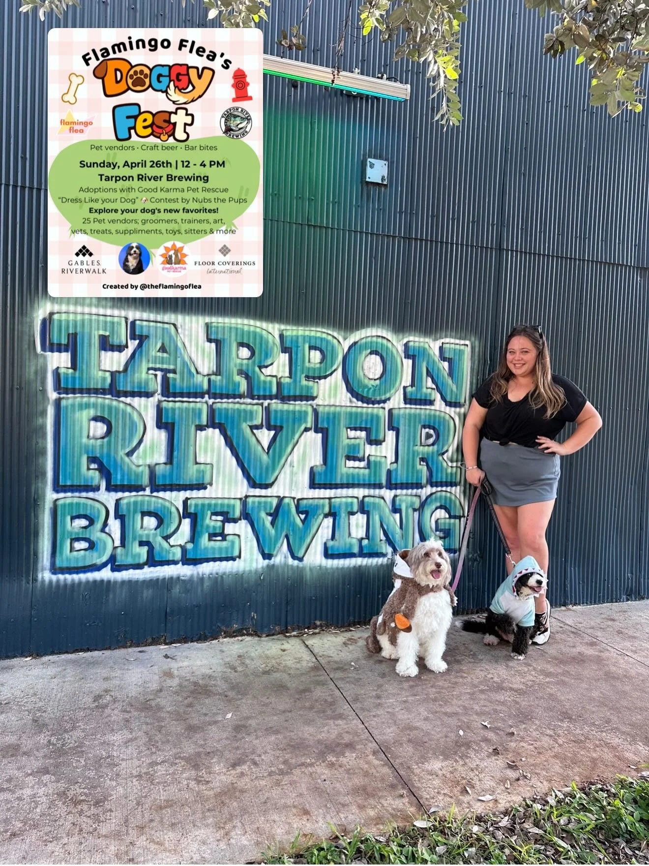 It wouldn&rsquo;t&nbsp;be Doggy Fest without you and your pup! Come Sunday for a fun filled day out with treats, chews, dog services, photo ops and make sure to match with your dog for your chance to win prizes during out Dress Like your Dog contest 