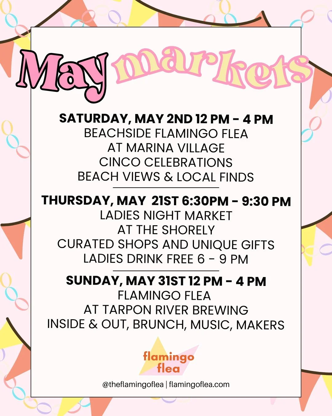 It's gonna be MAY!