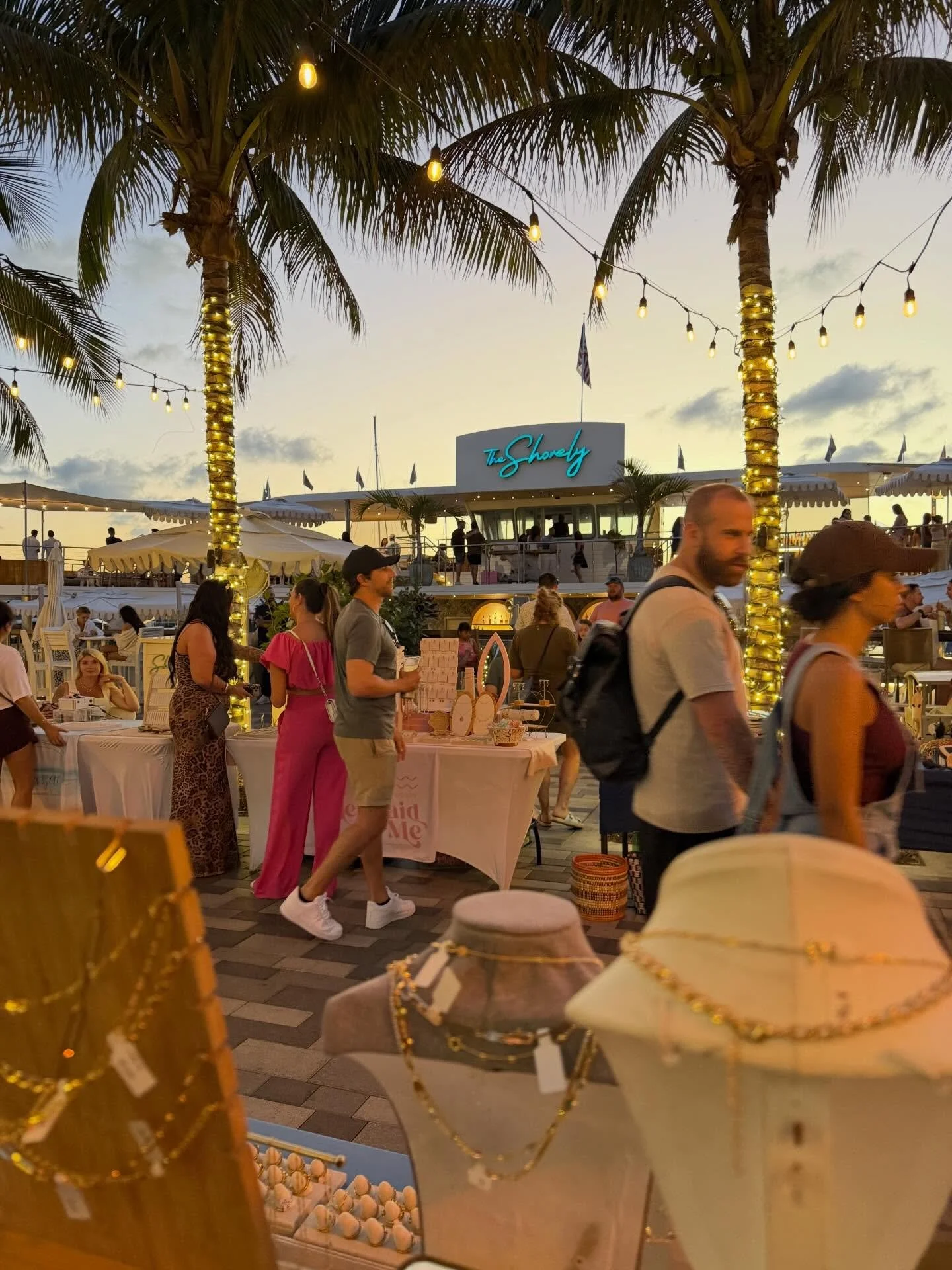 Ladies Night Market > Happy Hour. Free drinkies for the girls + shopping, and specials for everyone. See you at @theshorely_ftl Thursday, May 21st 6:30-9:30 pm.
