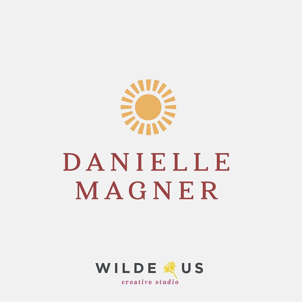 It's sunny, it's earthy, it's professional, and oh boy it's pattern-riffic. It's the new brand identity for Danielle Magner Consulting. Danielle already has an eye for design and a brain for mastering your online presence and now she has a kick-ass b