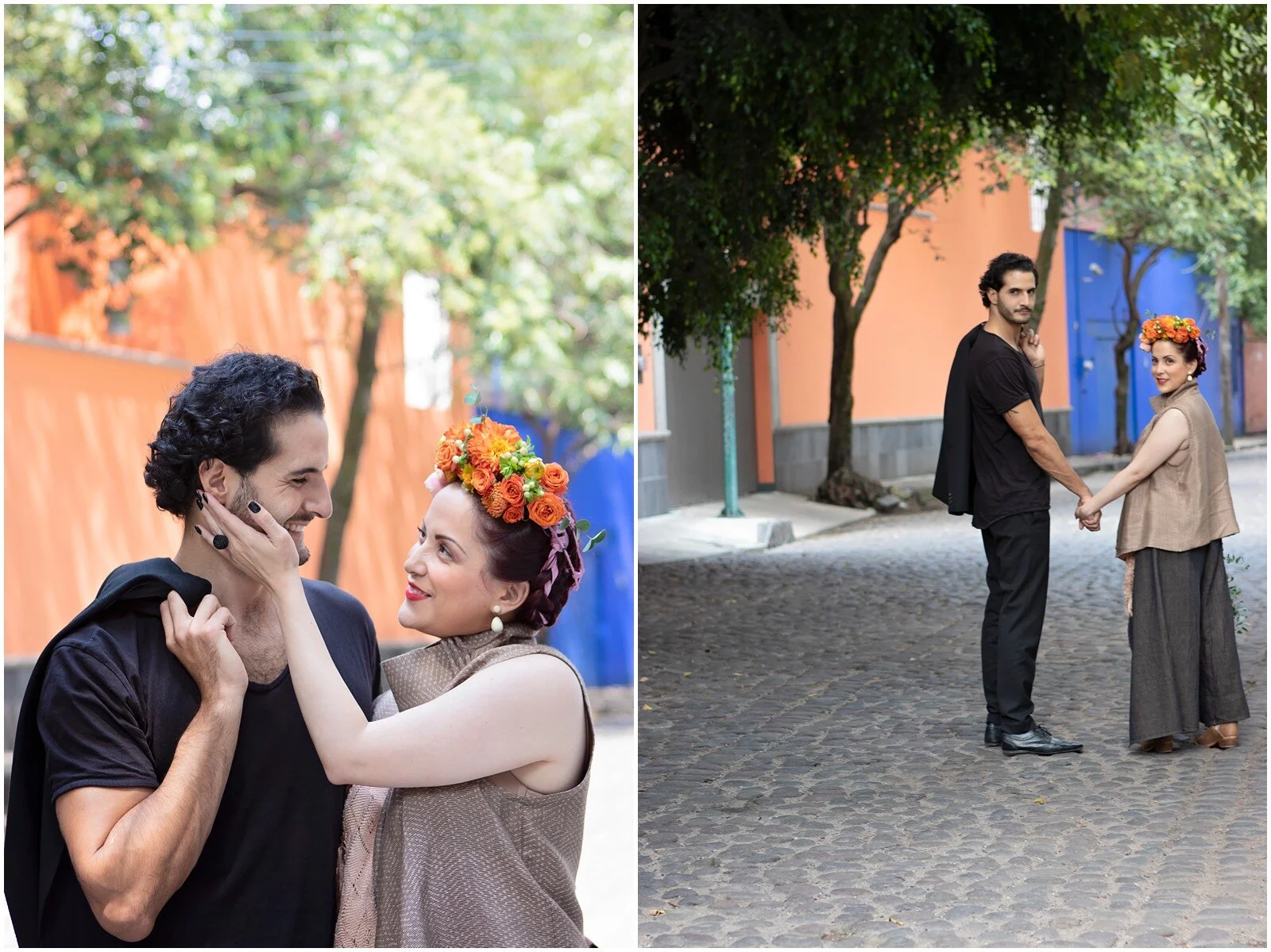 Frida inspired elopement | Nashville Mexico Destination Wedding Photographer | Darien Photography_0070.jpg