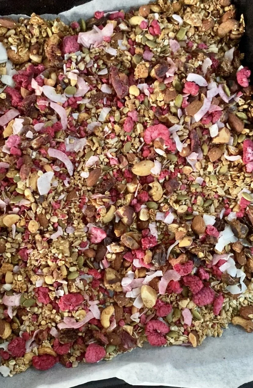 Raspberry and Coconut Muesli 