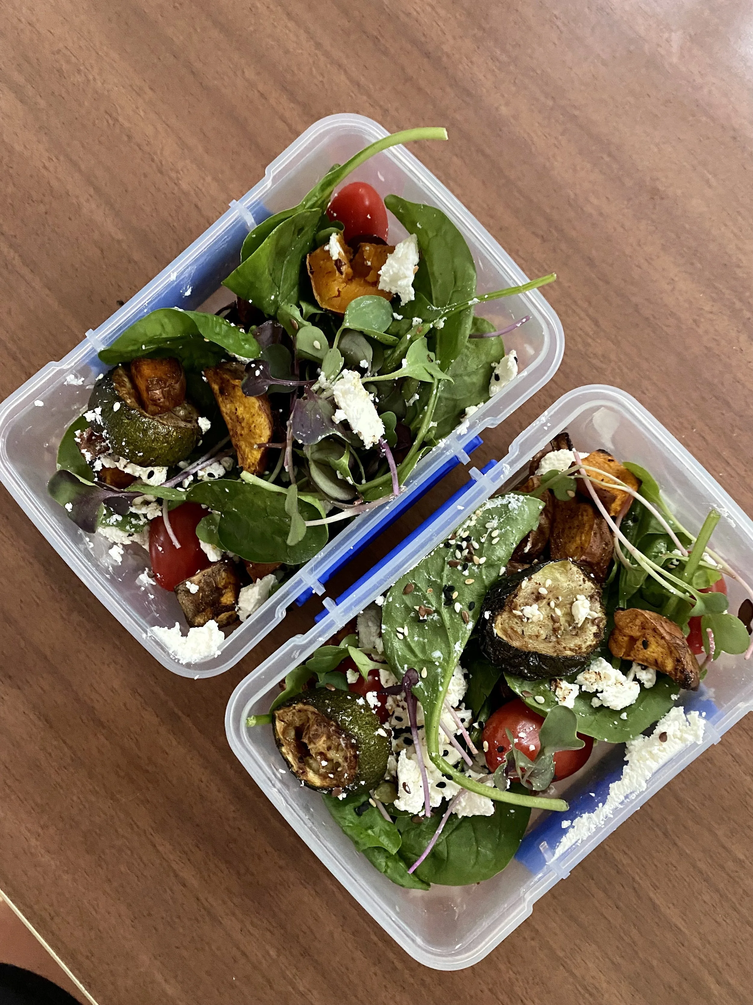 Roast Vegetable and Quinoa Lunch Salad