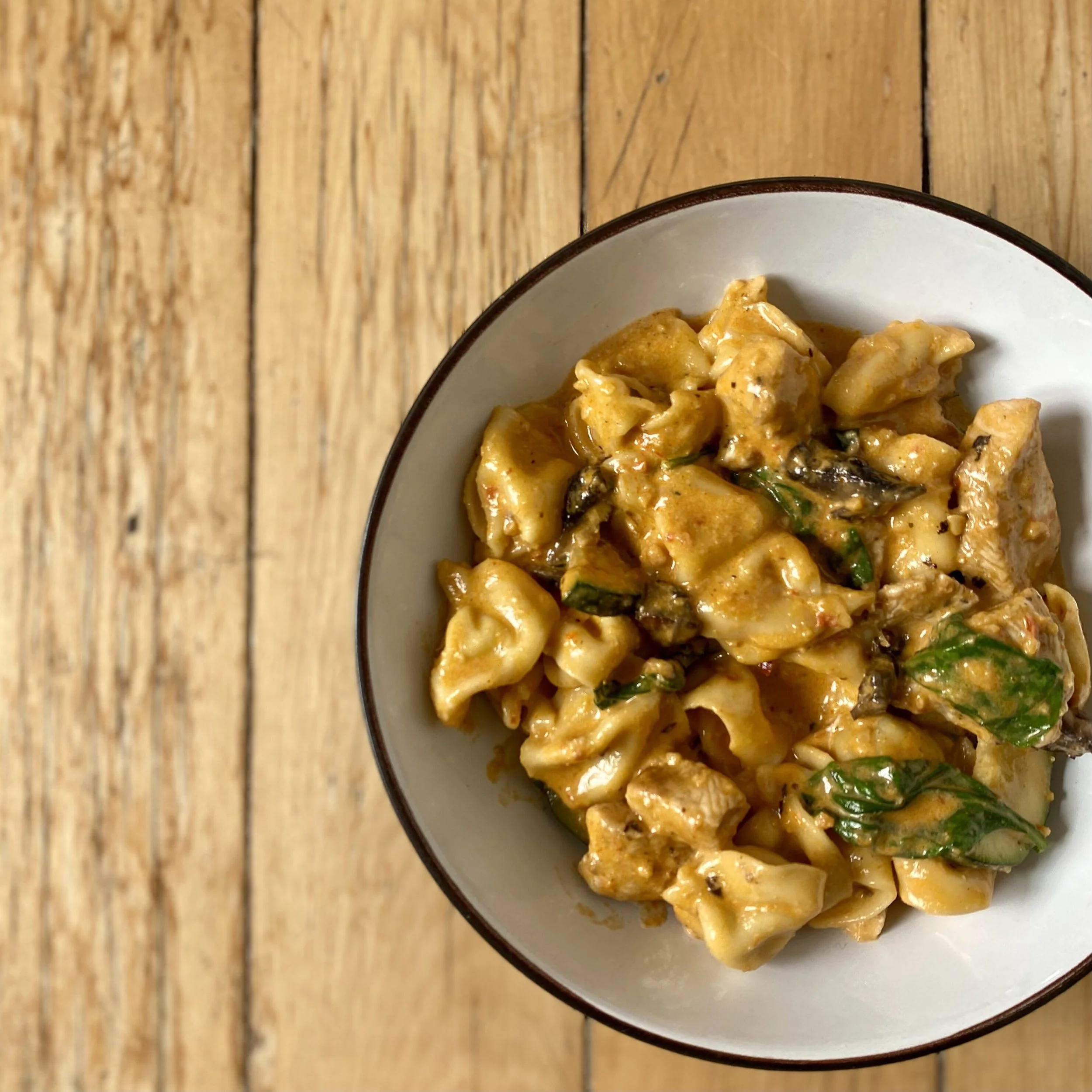Creamy Sundried Tomato Tortellini