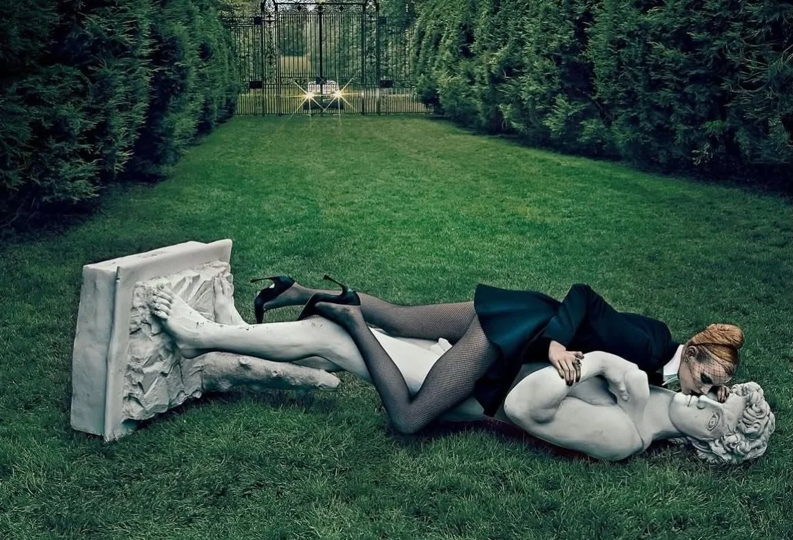 Photo by Steven Meiseil for Vogue , July 2013 
Via @cindygreenenyc