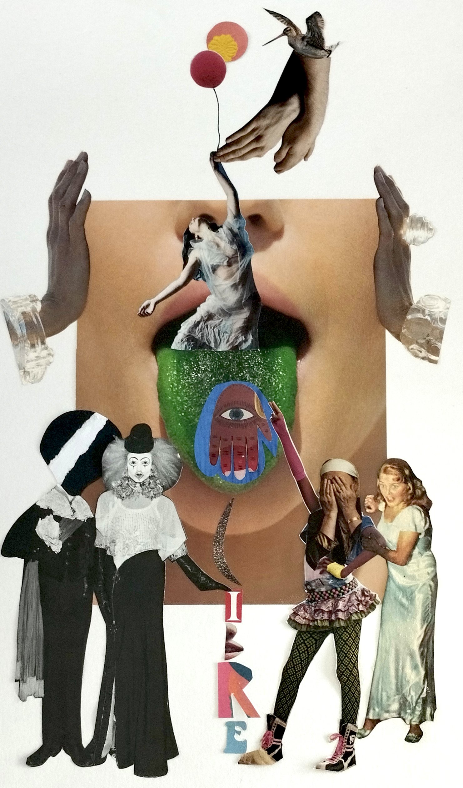 Emotions, collage collectif