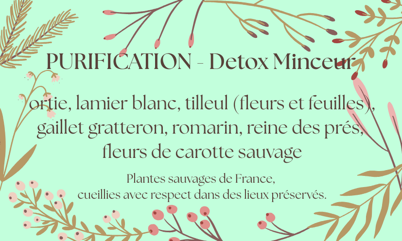 Tisane "Purification - Detox minceur"