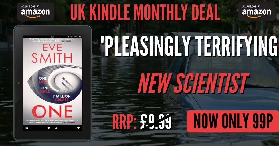 DEAL ALERT🔥

You can get your hands on my #ClimateEmergency #thriller ONE for just 99p THIS MONTH!

So if you fancy a chilling start to 2024, be my guest...

One law
One child
Seven million crimes

📲bit.ly/3FEpBsK 

#KindleMonthlyDeal
#Kindle
#spec