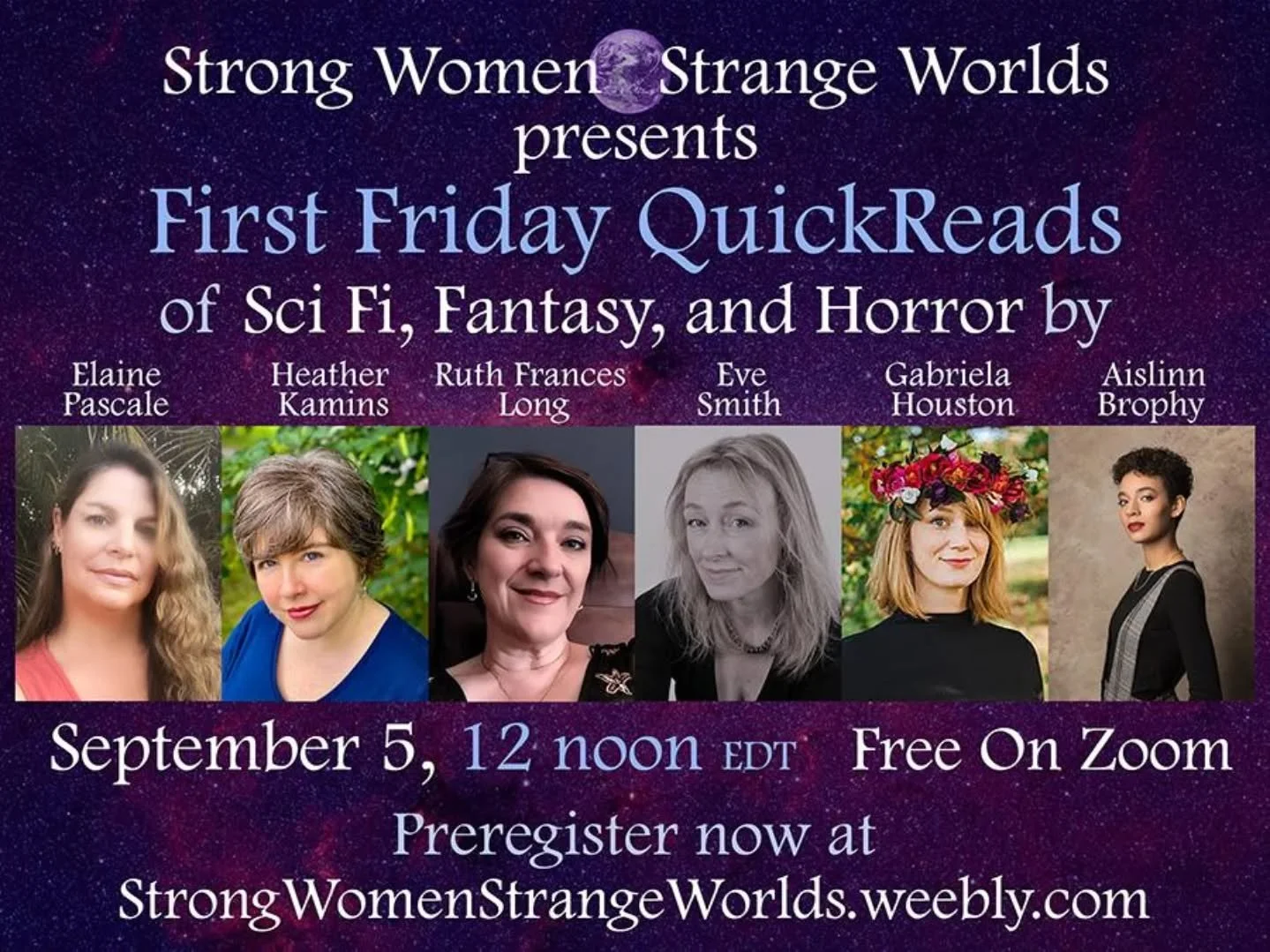ONE WEEK TODAY!
5pm BST midday EST
Join us for 6 fabulous readings from international authors.
I'll be doing a little number from my latest  speculative thriller The Cure, just out in the USA & Canada.
So grab your lunch if over the pond, or te